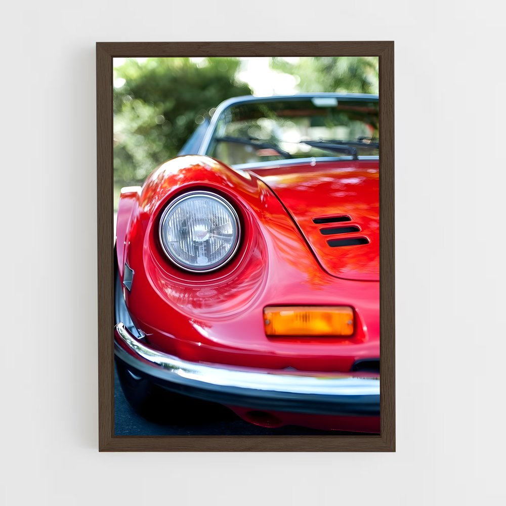 Poster Dino Toile – affiche Ferrari (vue 5)